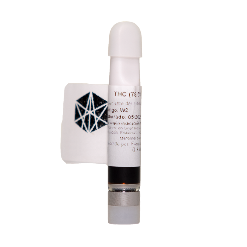 Cartucho con THC 78% Cartucho con THC 78%